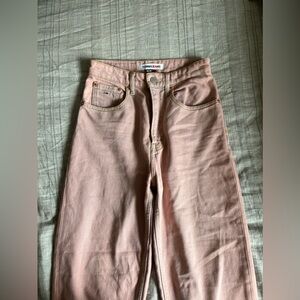 Tommy Hilfiger pink jeans size 25 taper leg